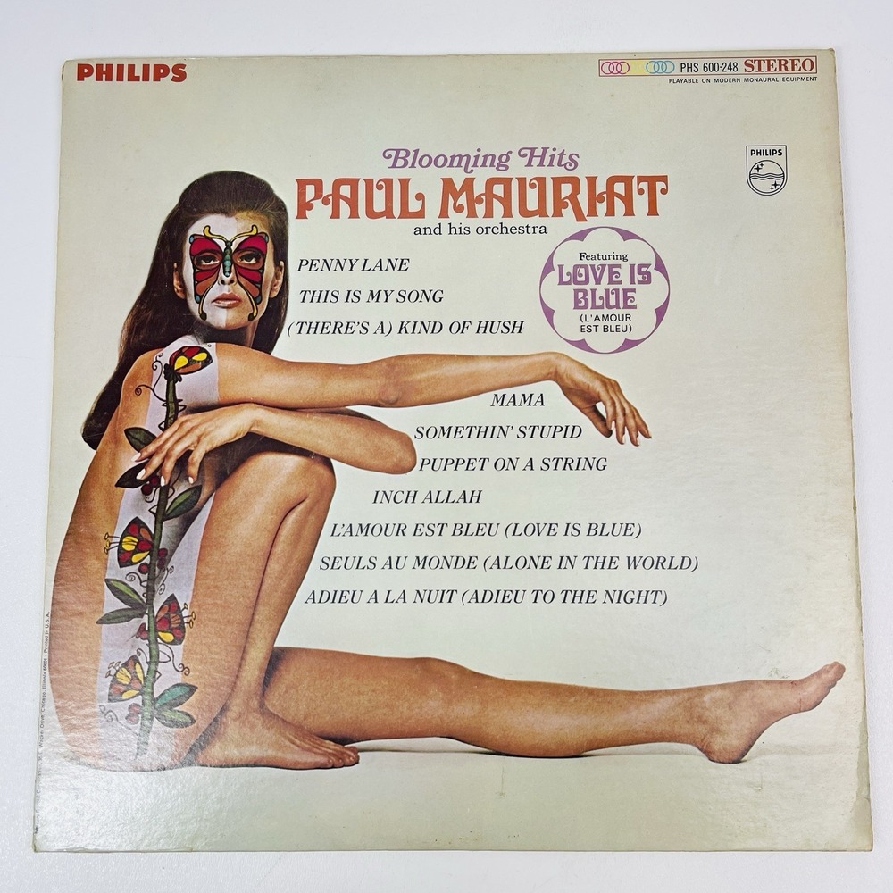Paul Mauriat And His Orchestra Blooming Hits Vinyl LP Record Album PHS 600-248